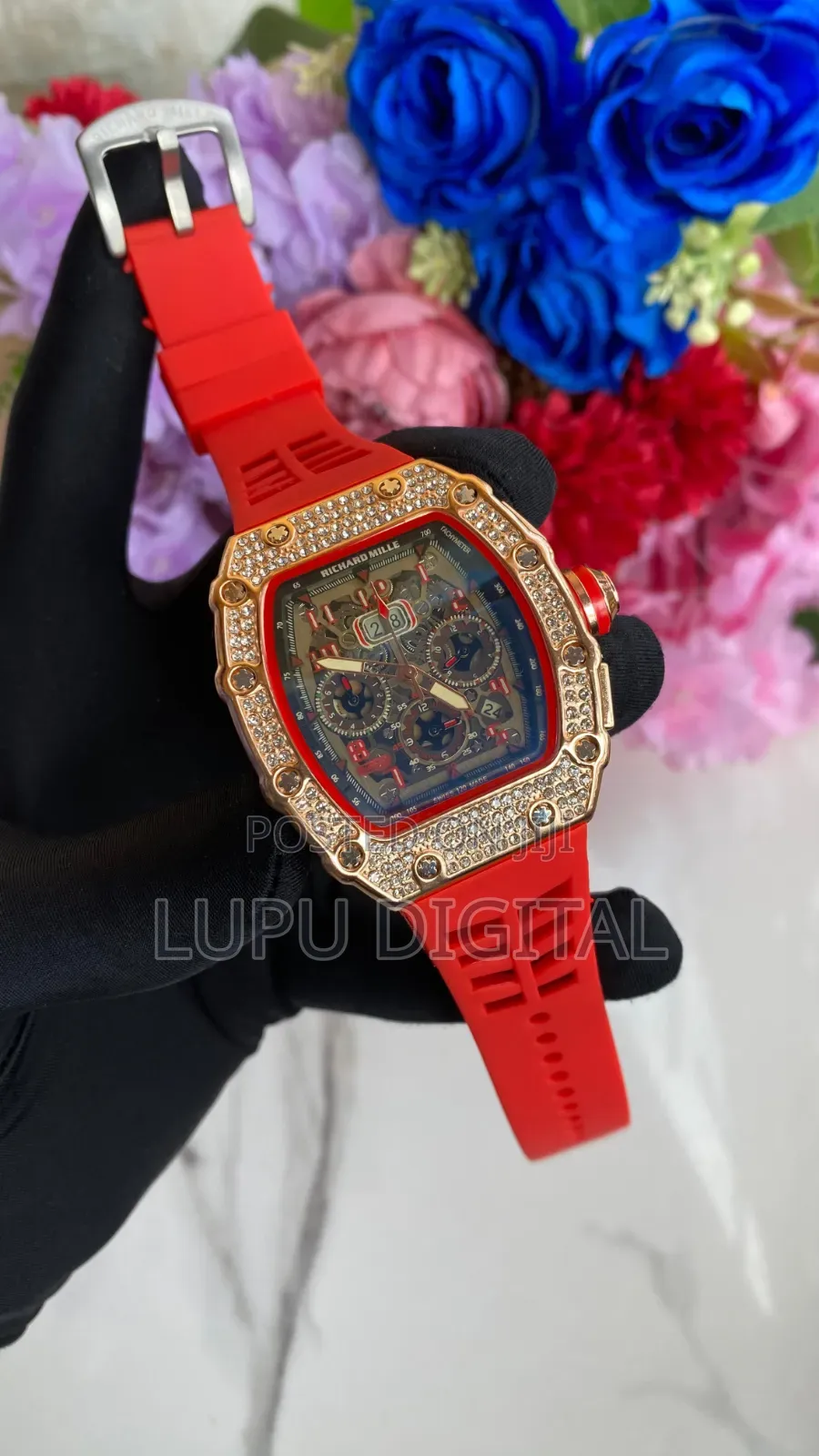 *Richard Mille Chronograph Gents Watch Battery Powered