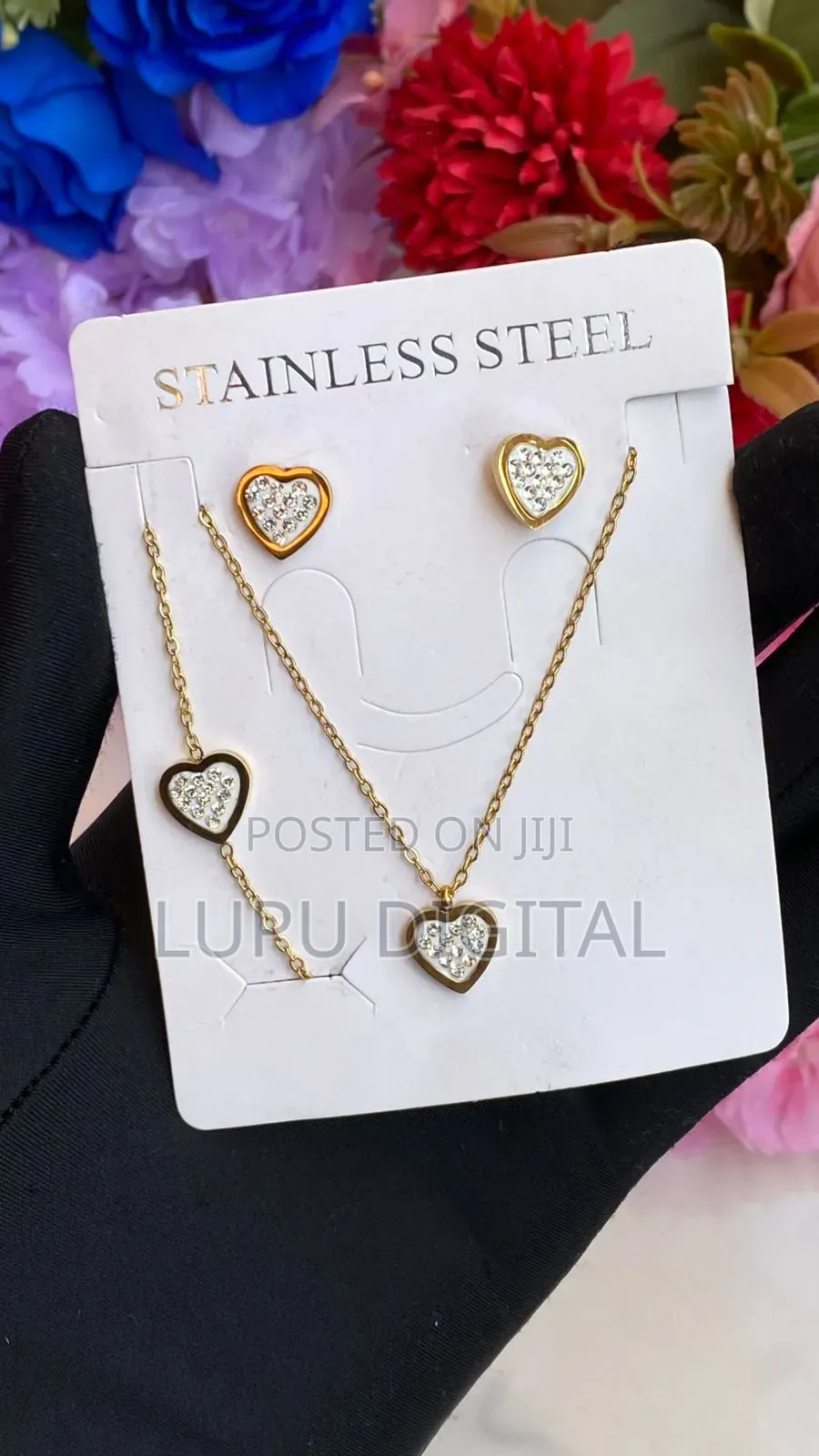 Stainless Steel 3pc Jewellery Sets