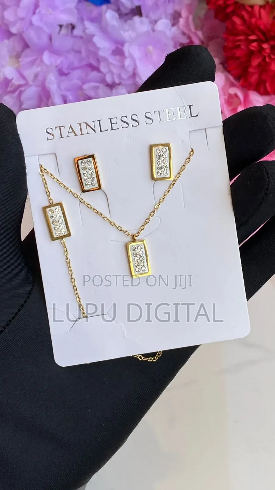 Stainless Steel 3pc Jewellery Sets