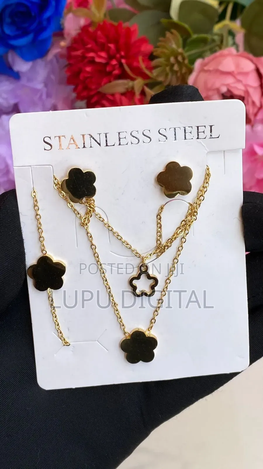 Stainless Steel 3pc Jewellery Sets