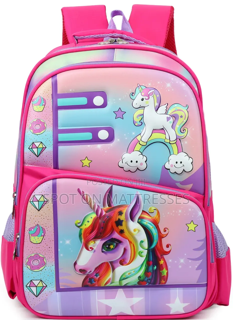 Kids' School Bag for Girls. Pp1 - Grade 3. Countrywide Delivery.
