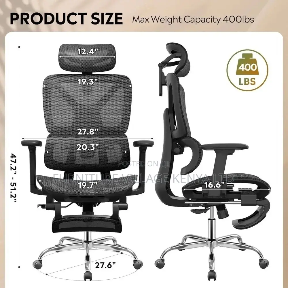 Orthopedic Full Mesh Ergonomic High-Back Chair