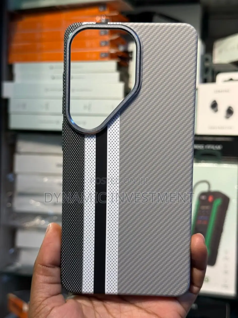 Samsung Galaxy S26 Ultra Carbon Fiber Case – Non-Slip Back Cover