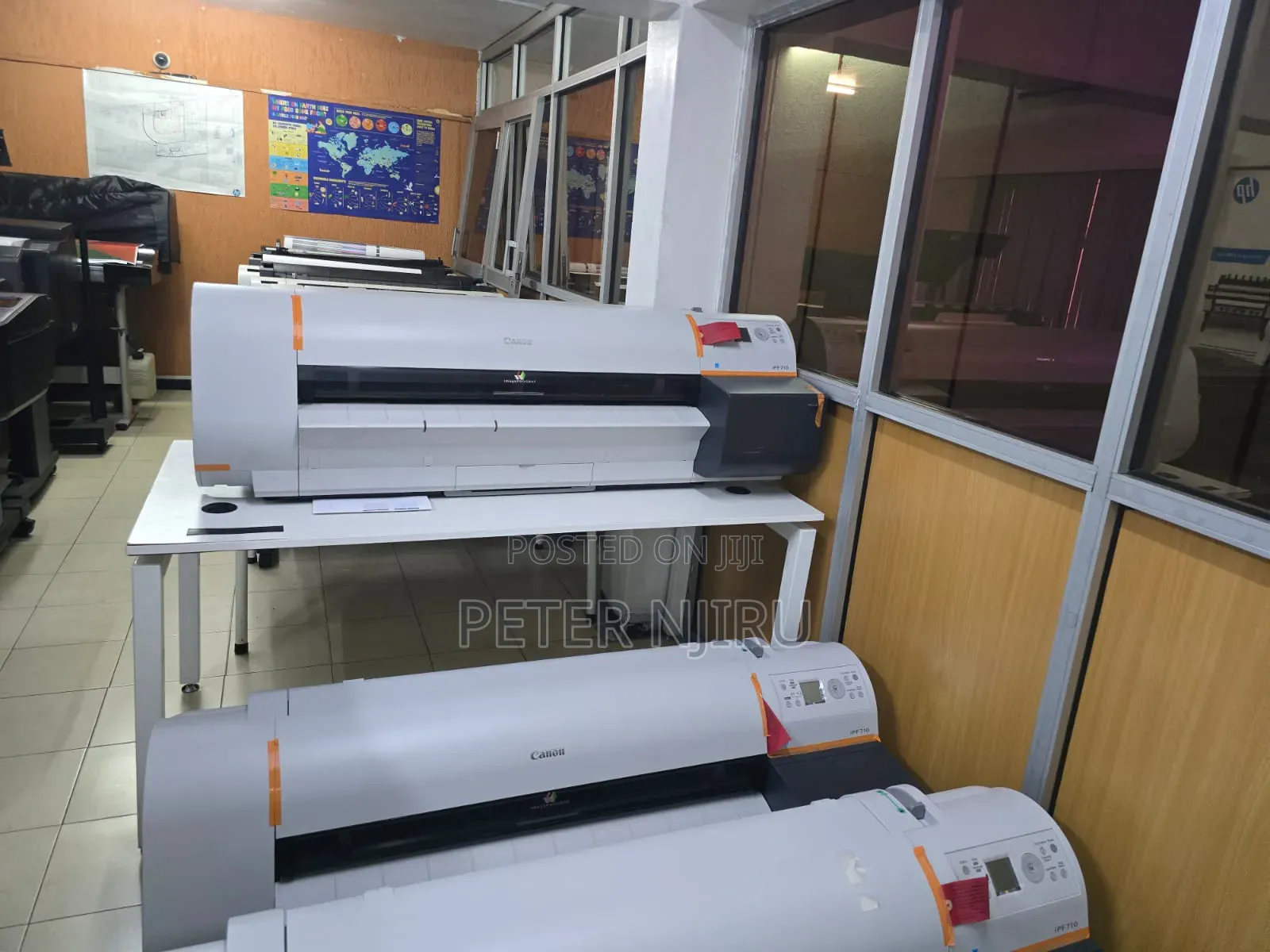 Canon Imageprograf Ipf710 Wide Format Printer Brandnew