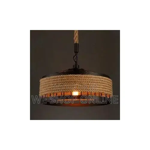 300mm Hemp Rope Pendant Light