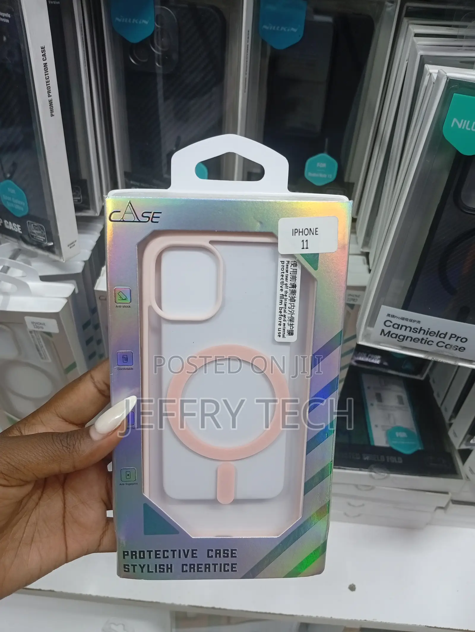 iPhone 11featuring a Magnetic Ring on the Back