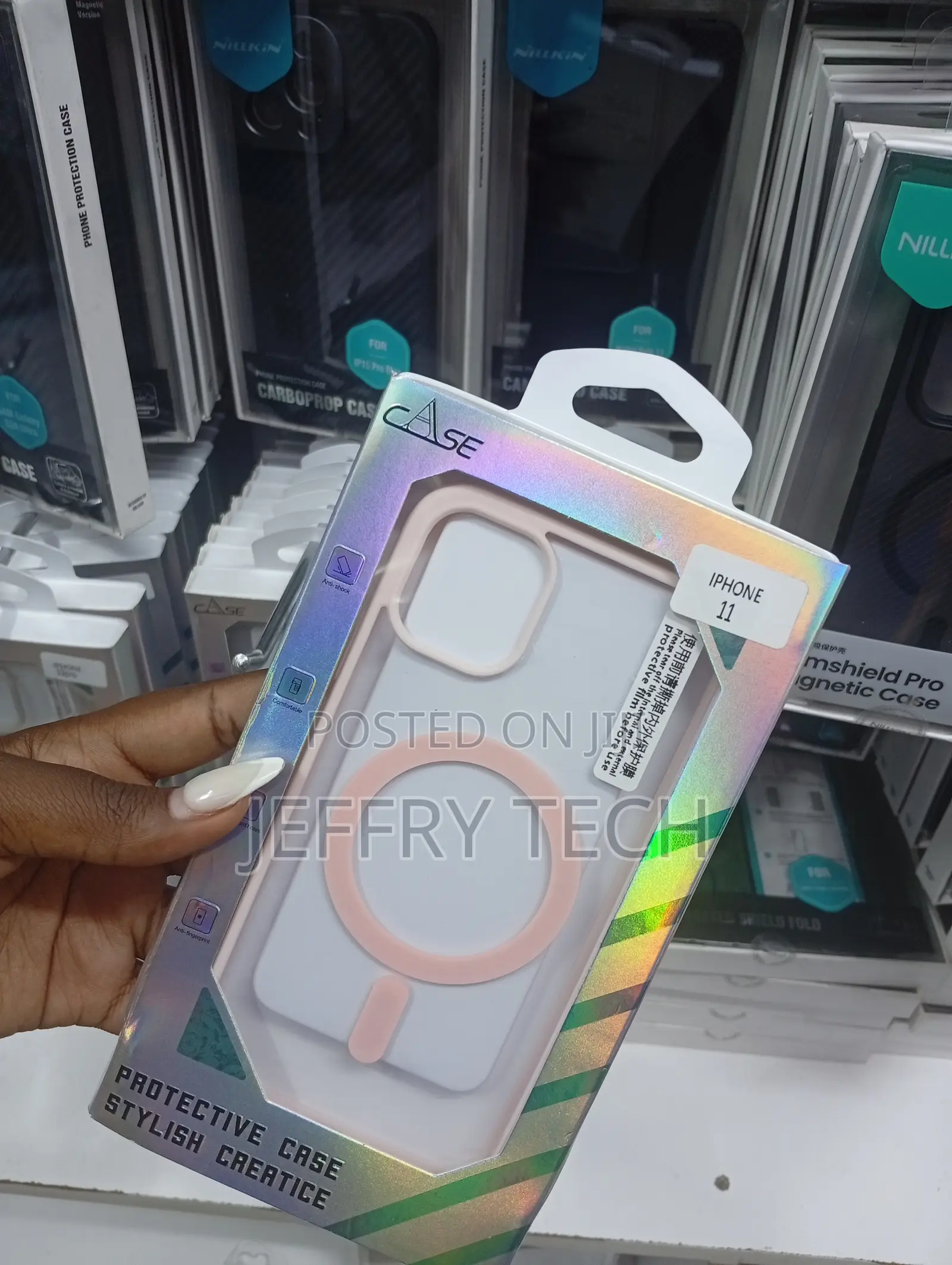 iPhone 11featuring a Magnetic Ring on the Back