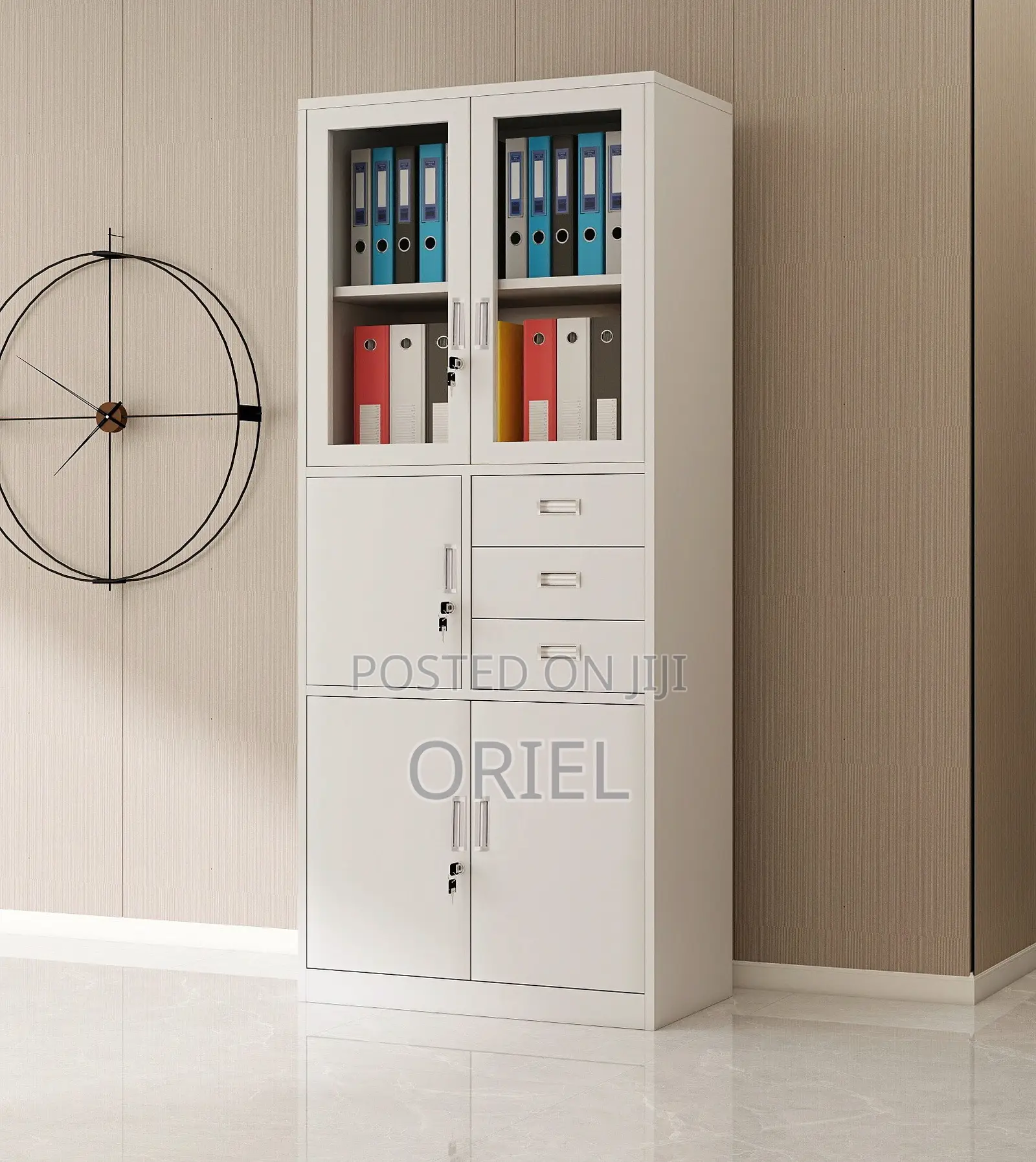 Office Cabinet : Office Filing Cabinet With Safe