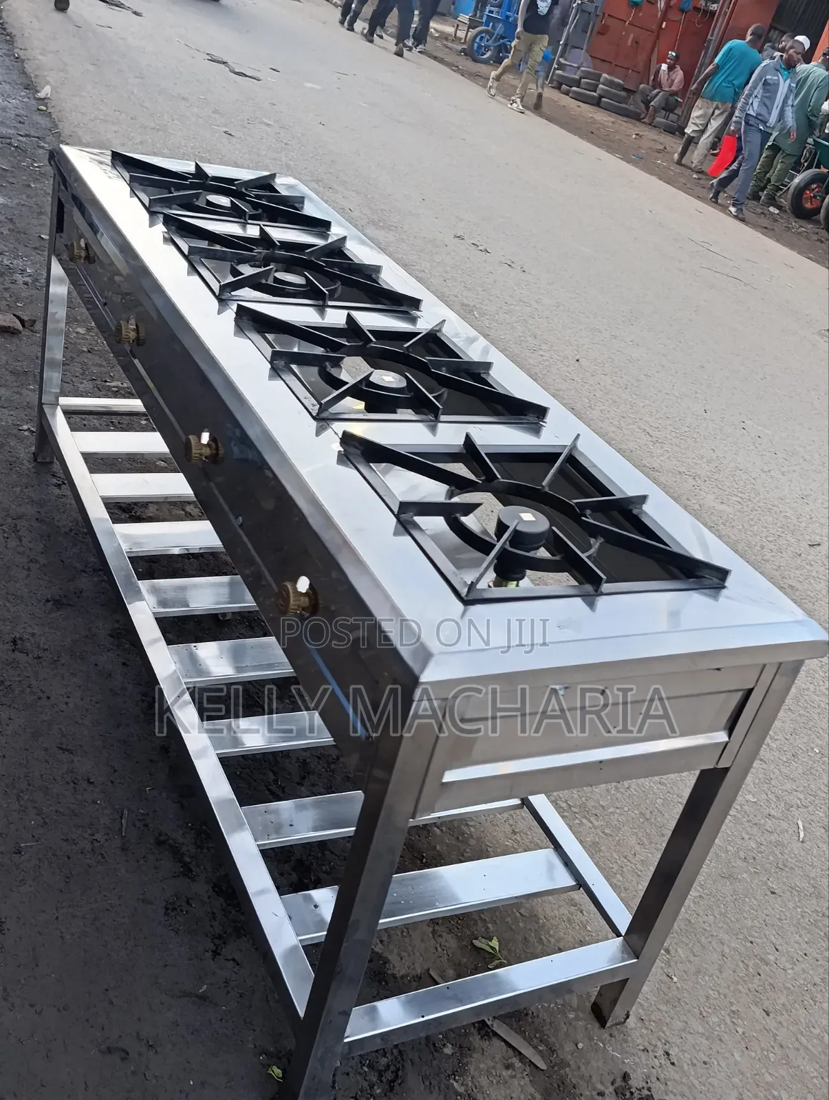 Cookers Four Burner Stainless Steel