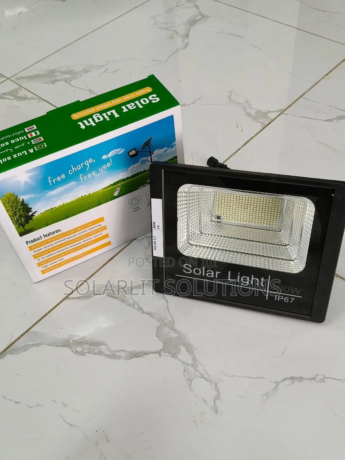 High Power Acl-Afl 1-3 300w Floodlight for Outdoor Use