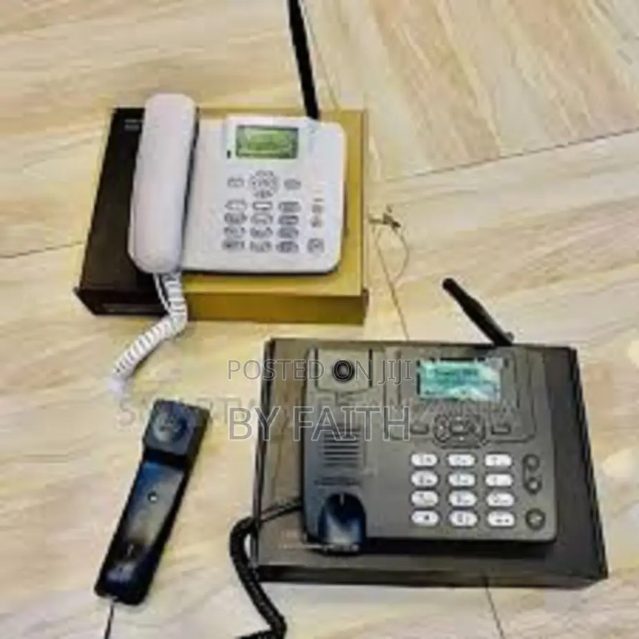 GSM FWP 6588 Fixed Landline Phone | Battery Backup