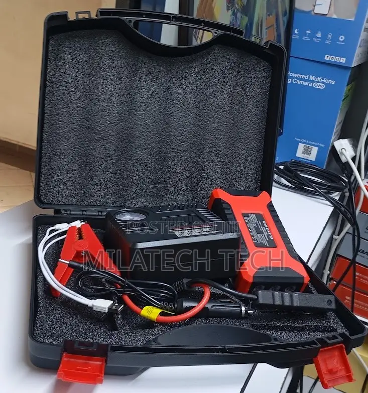 Jump Starter With Tyre Inflator