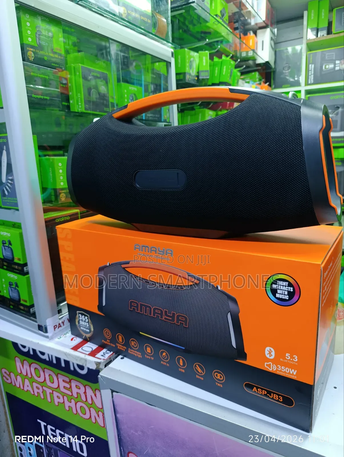 Amaya Asp Jb3 350w Super Sound Wireless Bluetooth Speaker