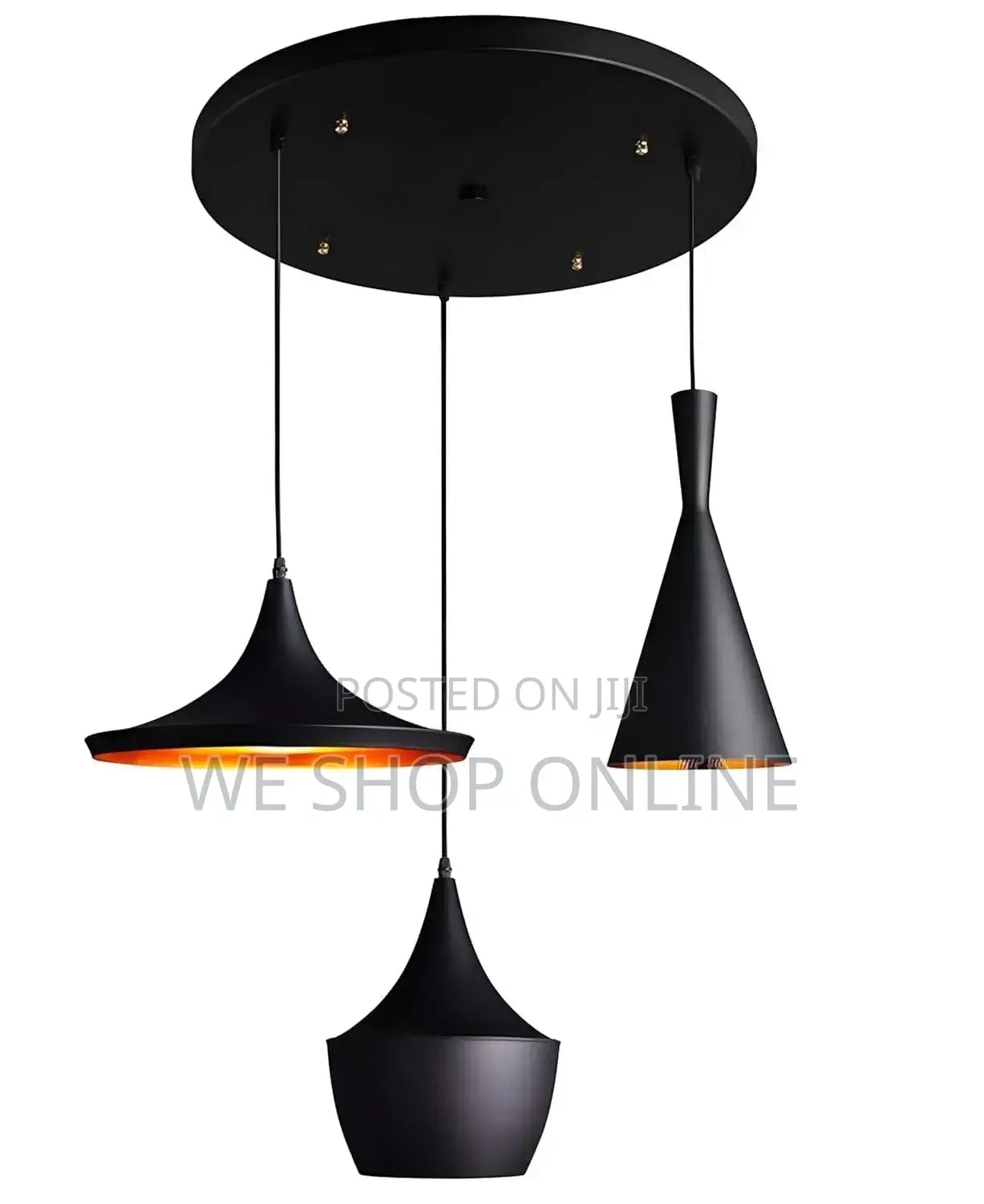 3pcs Round Cluster Pendant Lights