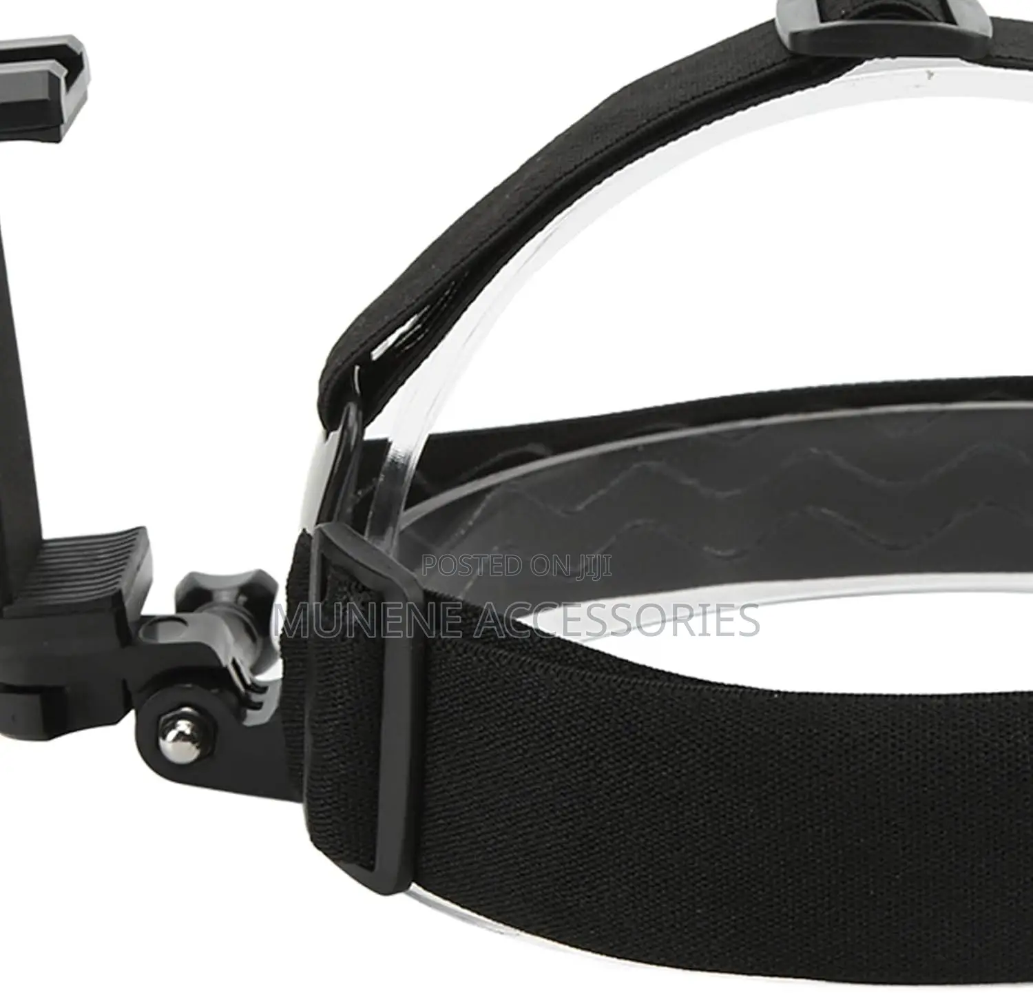 Adjustable Action Camera Head Strap Mount With Phone Holder