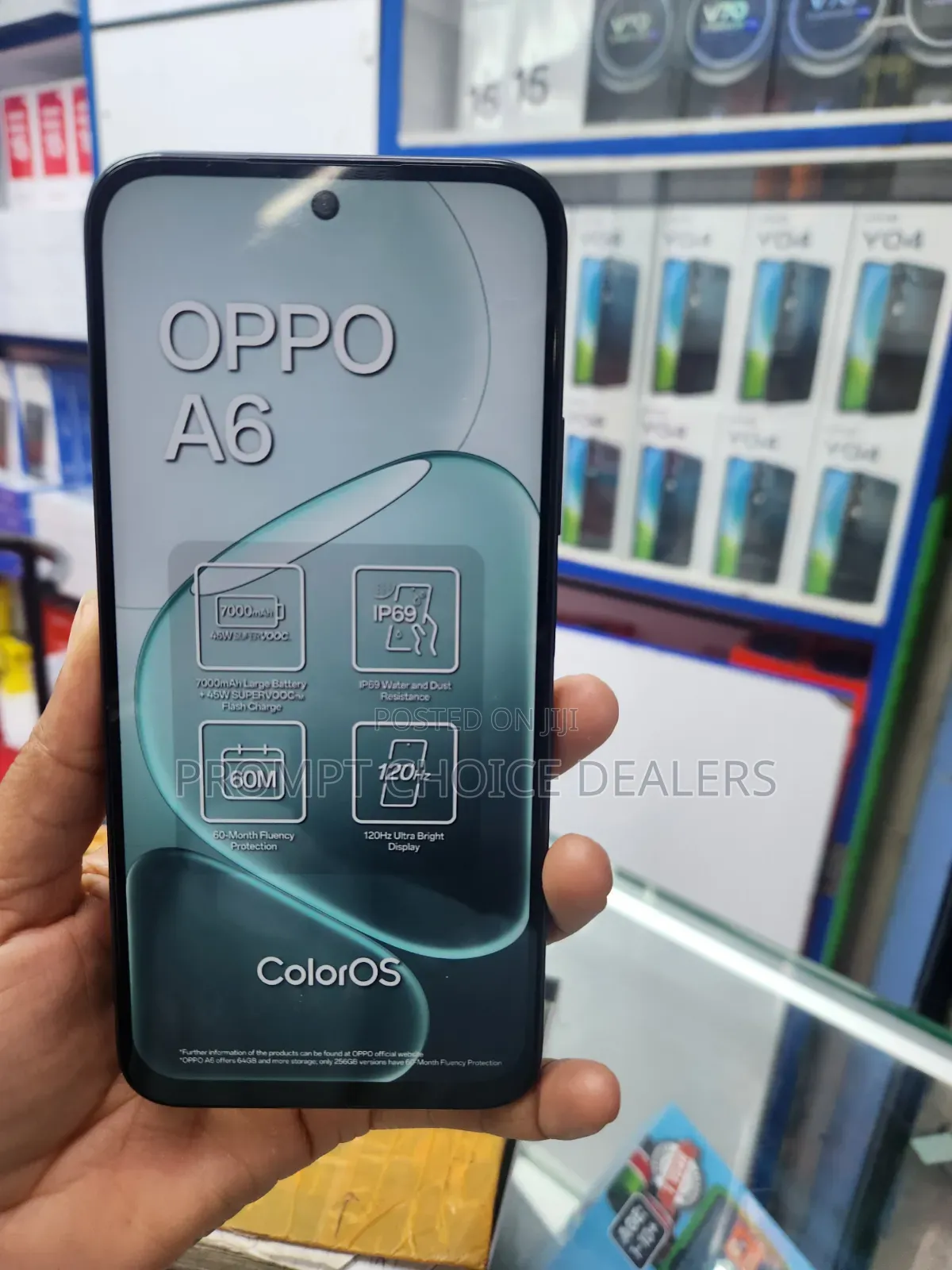 New Oppo A6 256 GB Black
