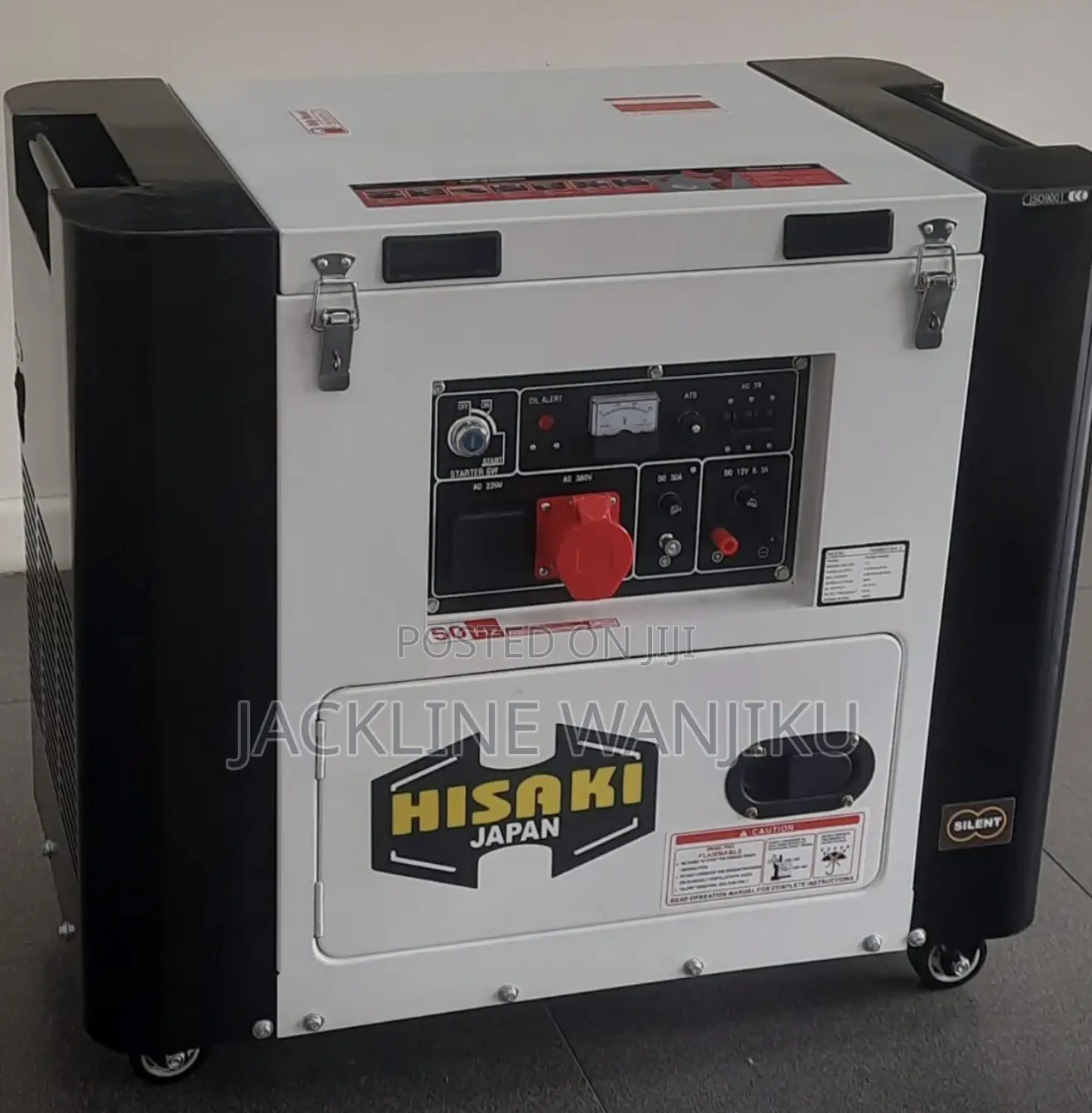 Hisaki 3 Phase 10kva Diesel Generator Machine/3 Phase Generator Hisaki