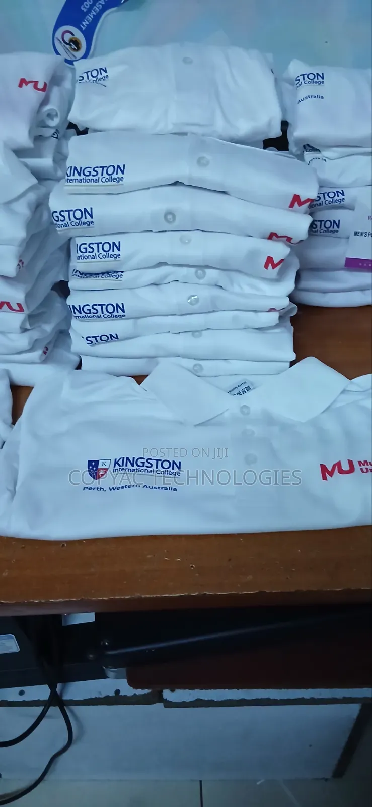 Premium Printed Polo Shirts