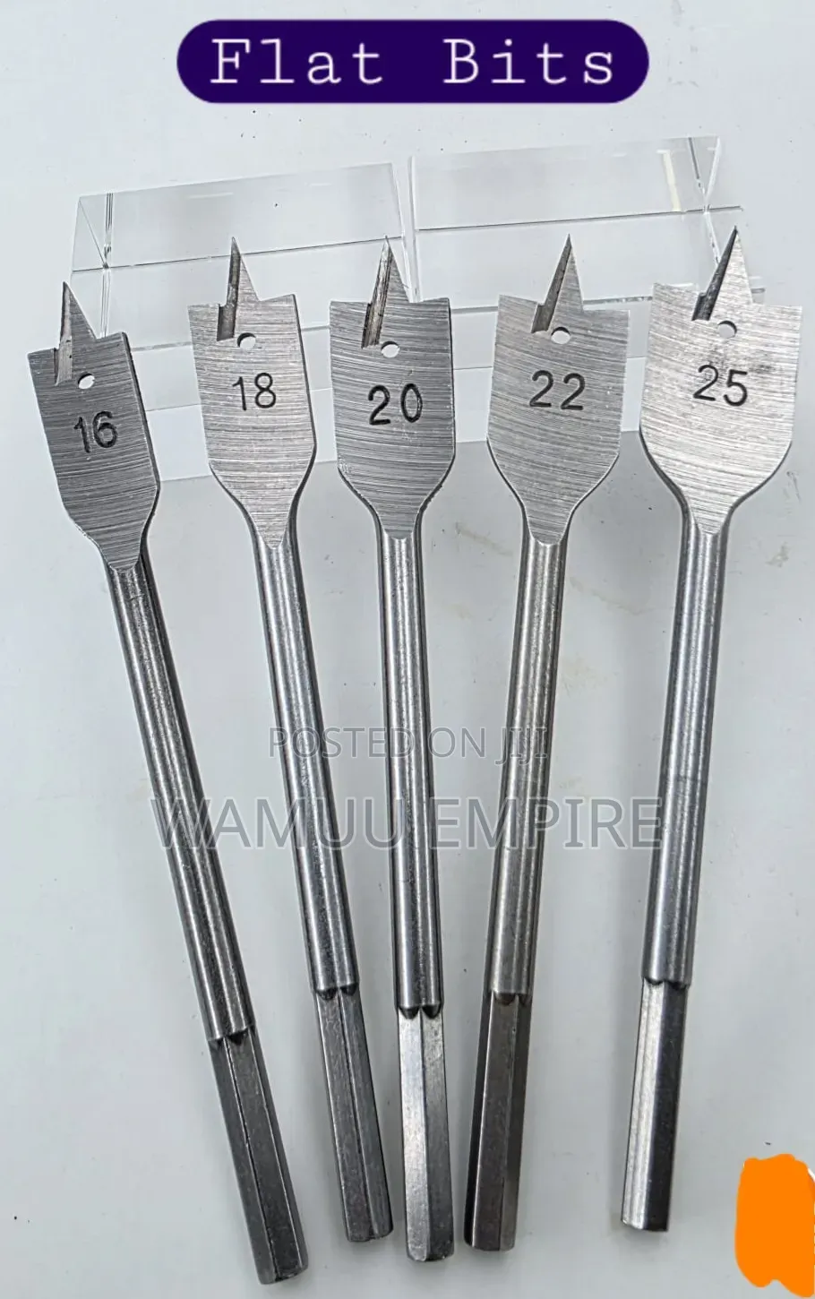 16mm,18mm,20mm,22mm And 25mm Flat Drill Bit
