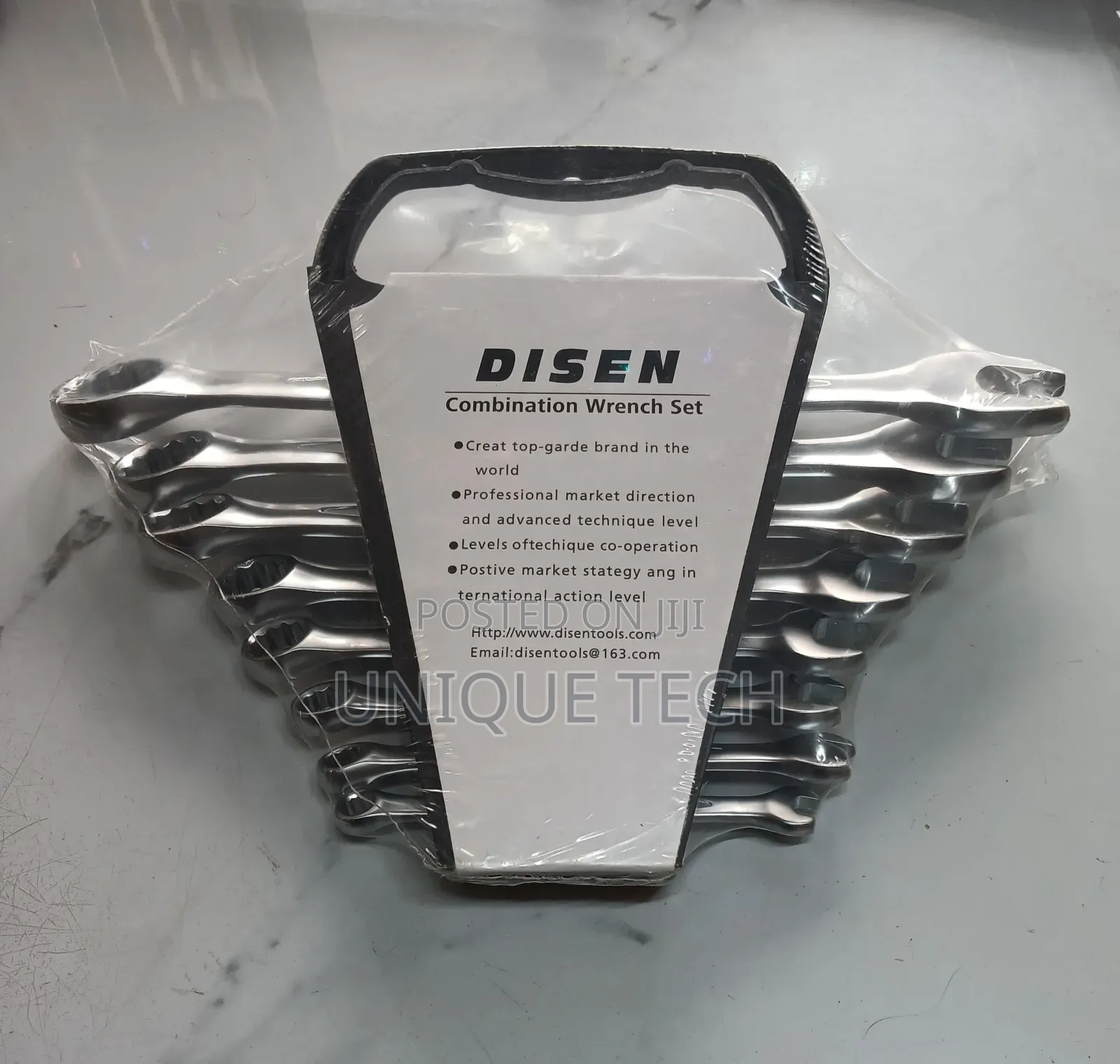 Heavy Duty 8pcs Combination Spanner Wrench Set