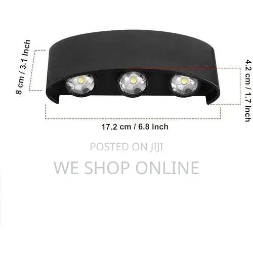 Up and Down Wall Light 4/6/8w