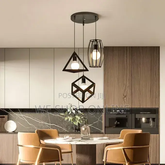 3-Head Modern Chandelier