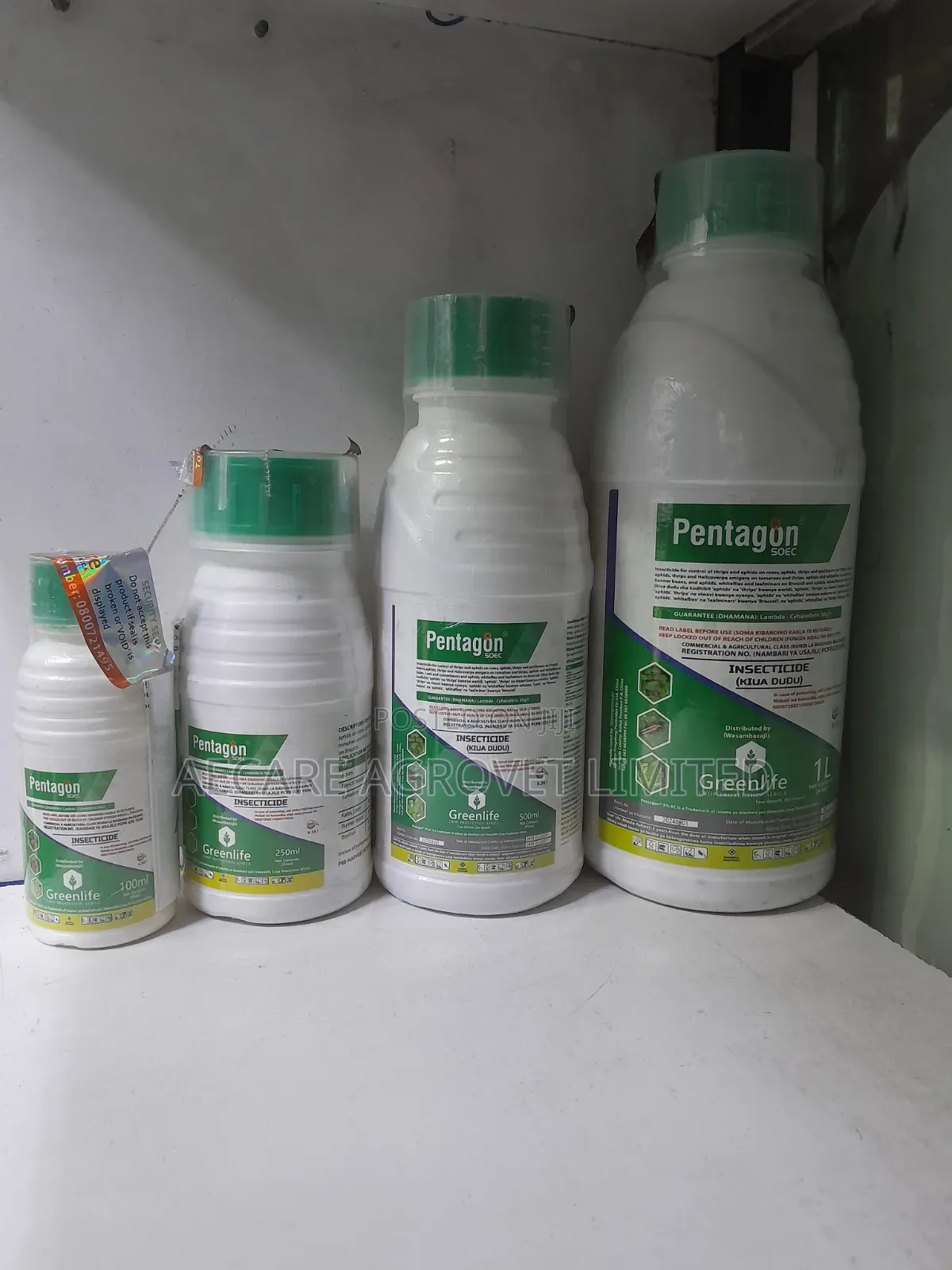 Pentagon 50ec Insecticide 100ml, 250ml, 500ml, 1l