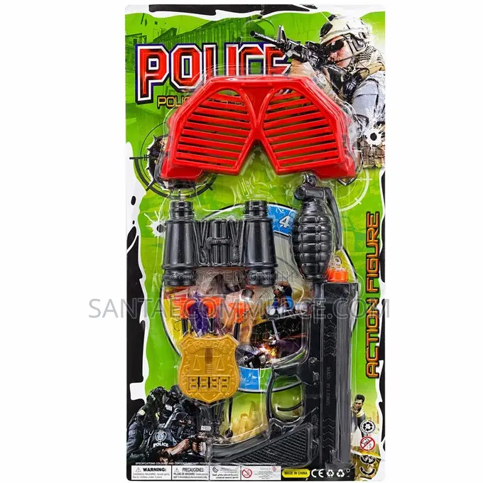 Action Police Pretend Play Gun Toy
