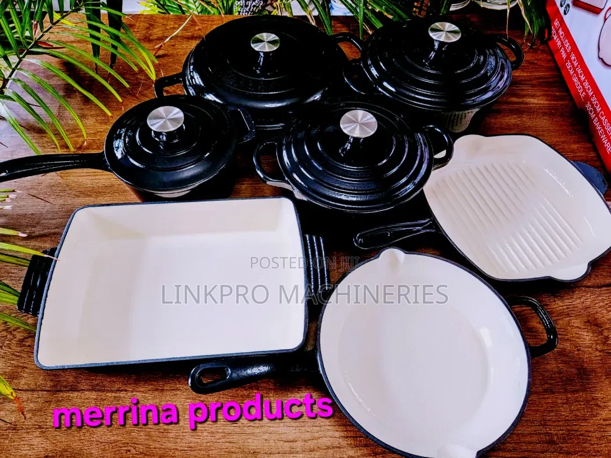 The Cast Iron Cooking Pot - Enamel Multi-Purpose Pot for Kitchen