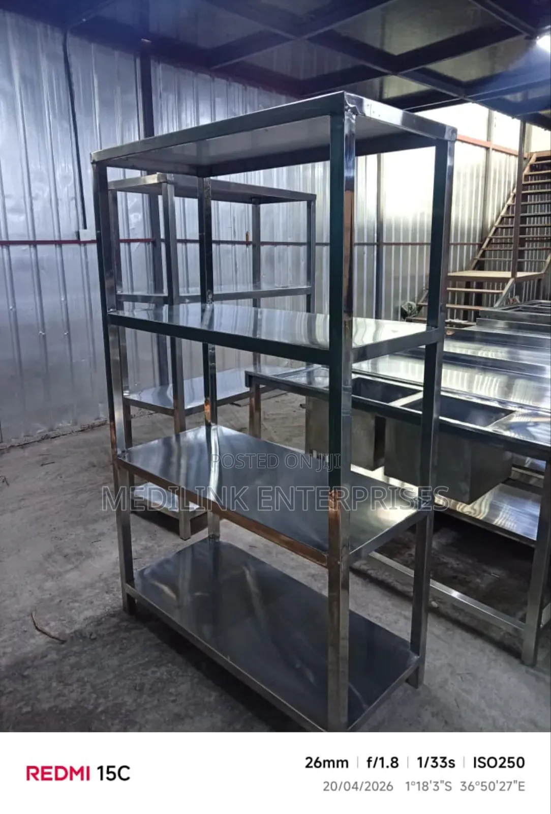 1.5mm Sheet Stainless Steel Storage Racks