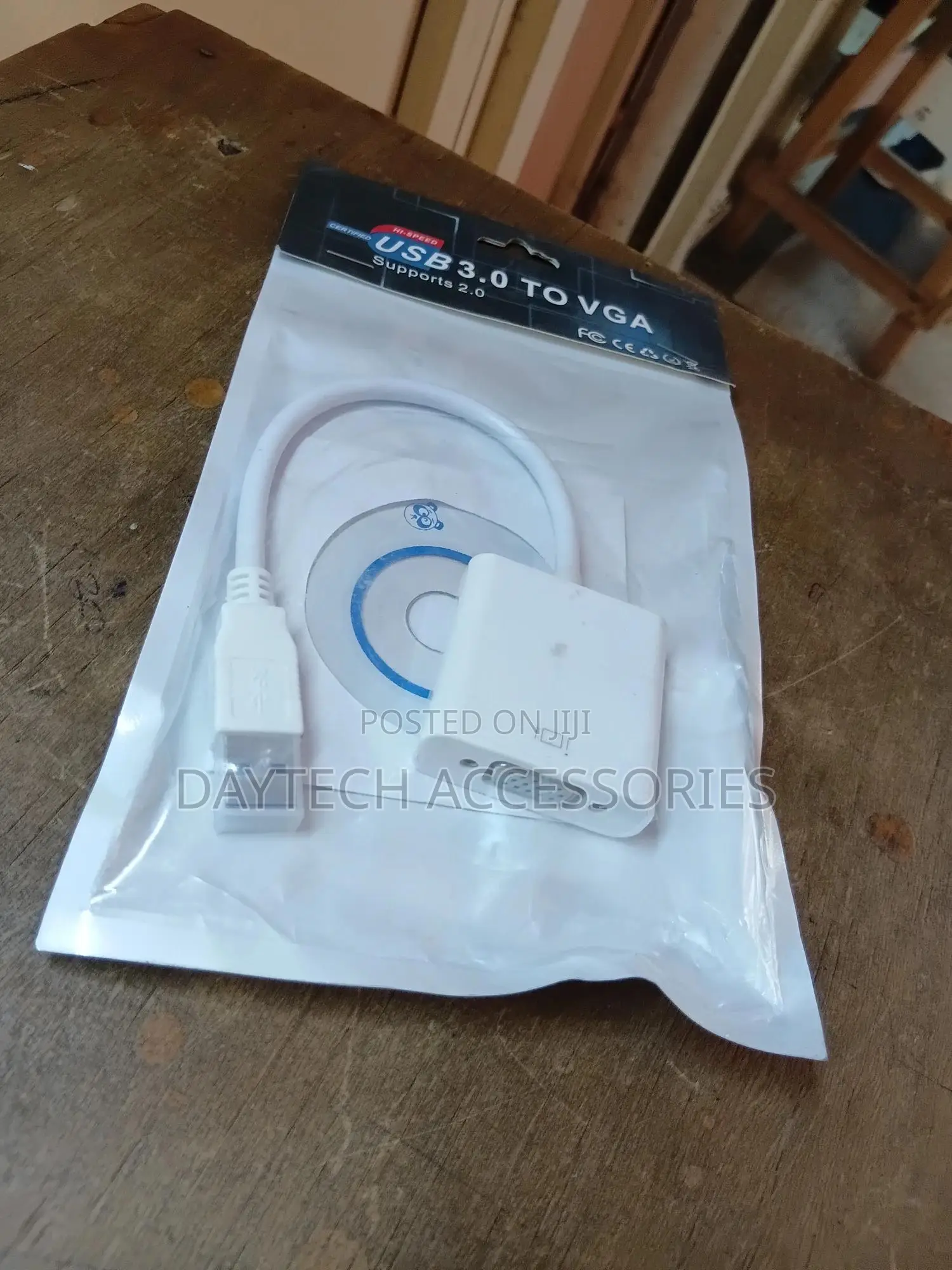This Is a Usb 3.0 to Vga Converter Adapter.