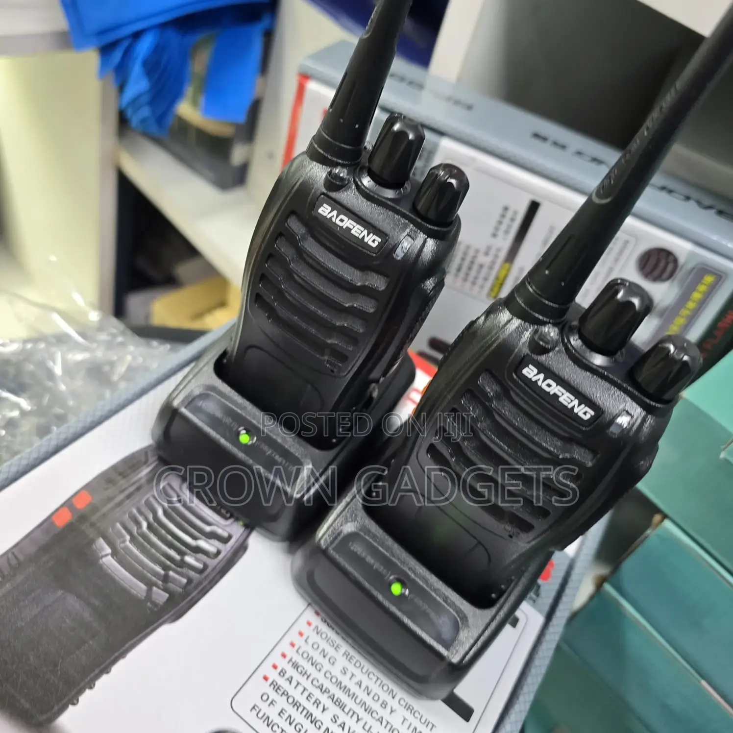 Baofeng Bf-888s Portable Uhf Radio With Led Flashlight