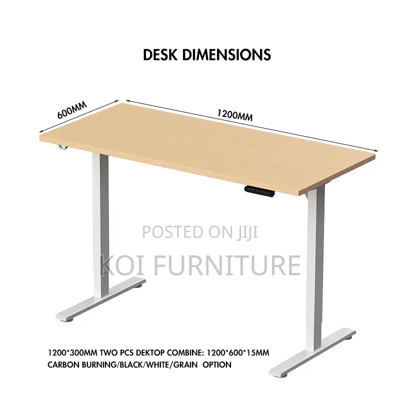 Office Desk; 1. 8 Meters Adjustable Electric Home Office Pc Stand Desk