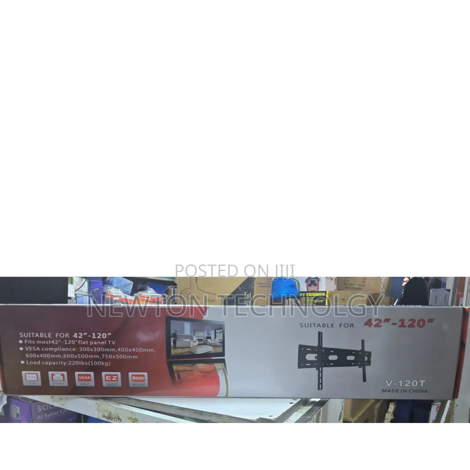 Skilltech Tilt Wall Mount Bracket. 42- 120 Inch Tv.Heavy Duty Bracket