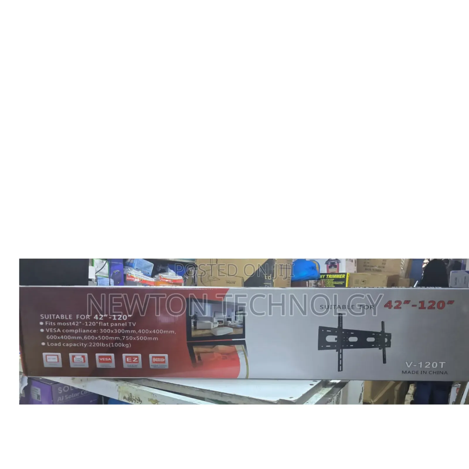 Skilltech Tilt Wall Mount Bracket. 42- 120 Inch Tv.Heavy Duty Bracket