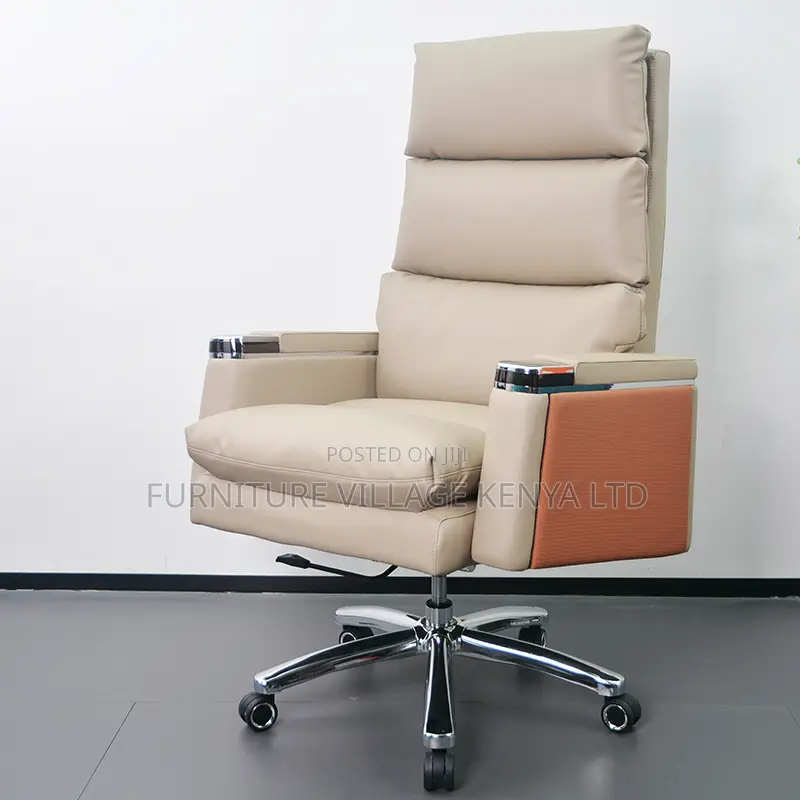 Orthopedic Leather Executive Director's Chair