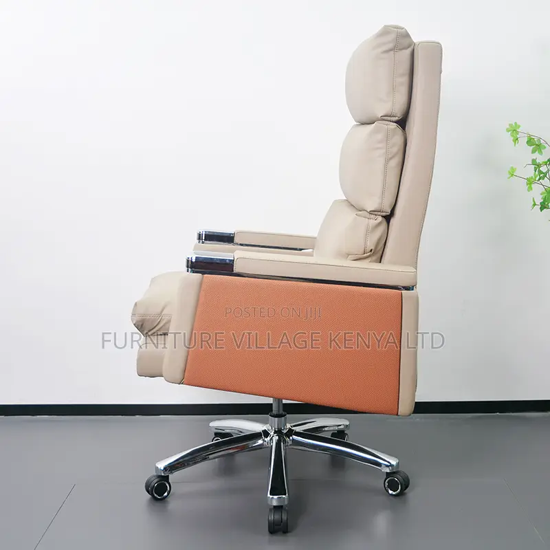Orthopedic Leather Executive Director's Chair