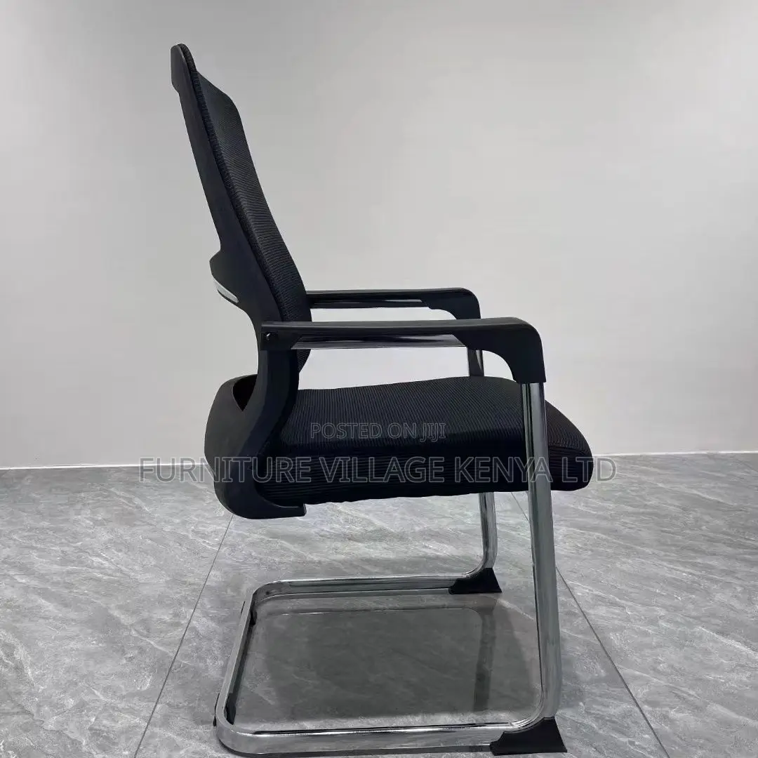 Breathable Ergonomic Non-Swivel Guest Chair