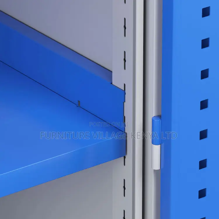 2-Door Full Steel Document Cabinet With Shelves