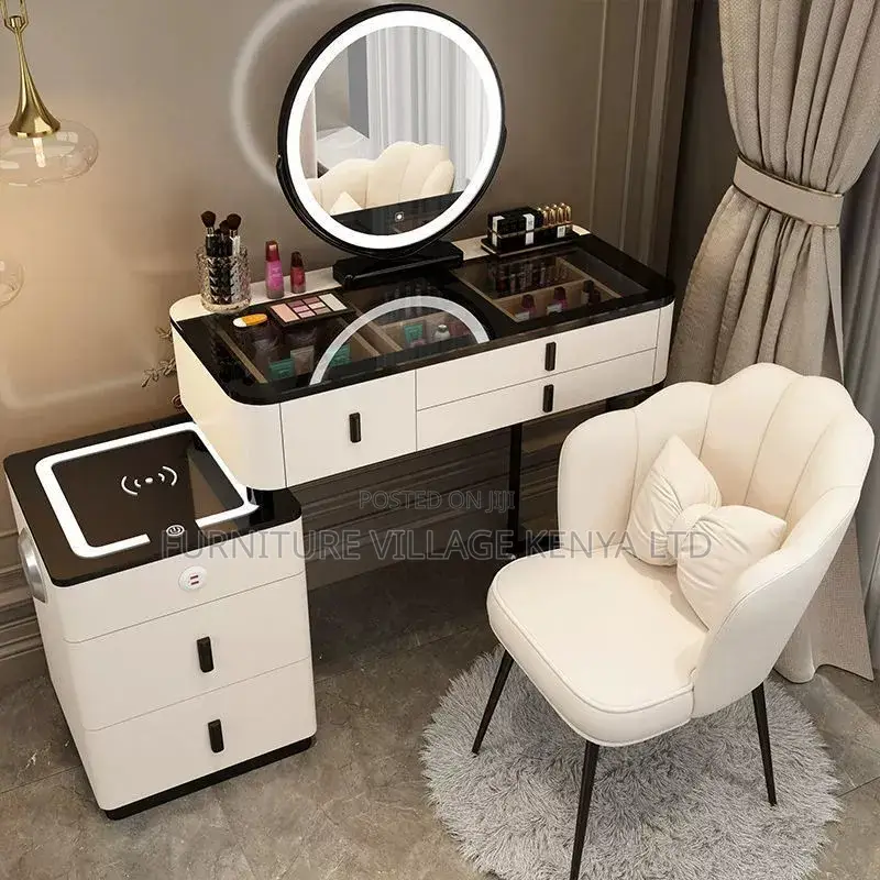 Modern Imported Vanity Dressing Desk With Led
