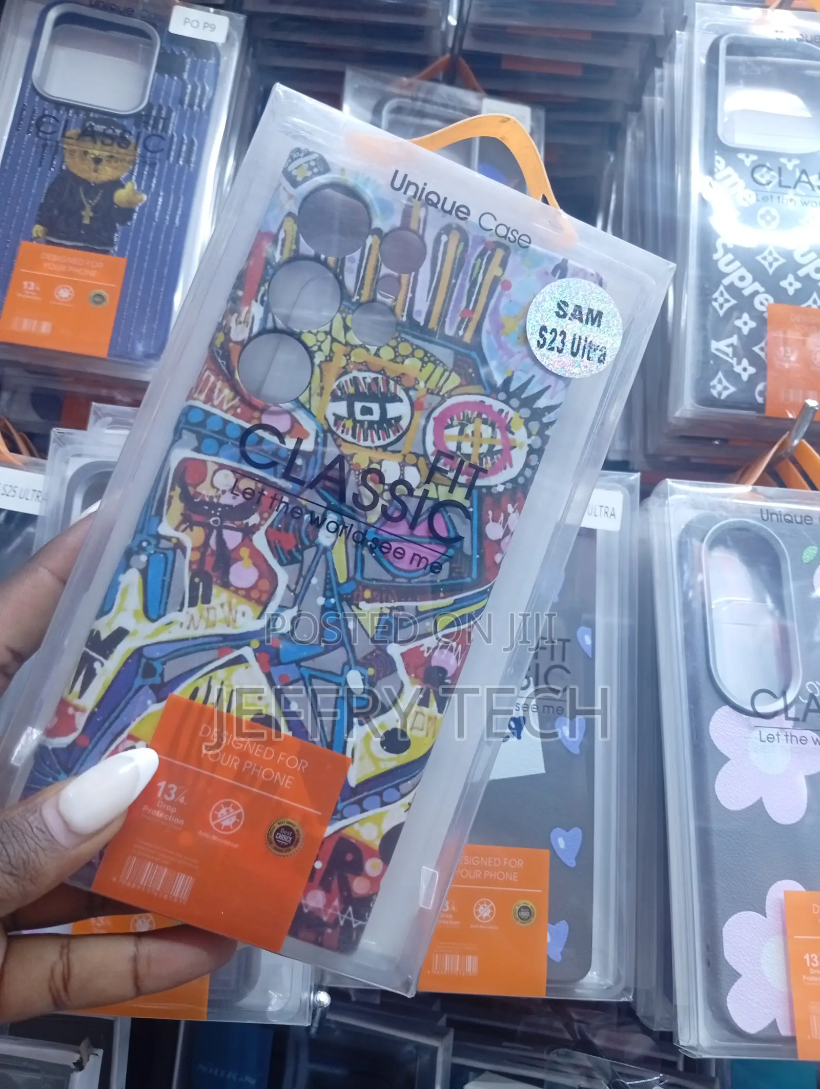 Samsung Galaxy S23 Ultra Graffiti-Style Protective Phone Case