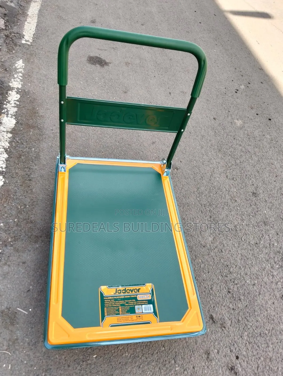 4-Wheel Platform Trolley, 150 Kg Capacity