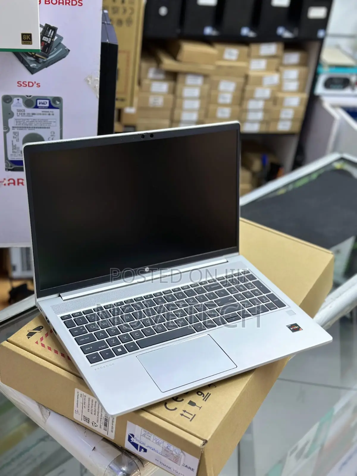 Laptop HP ProBook 455 8GB AMD Ryzen 5 SSD 512GB