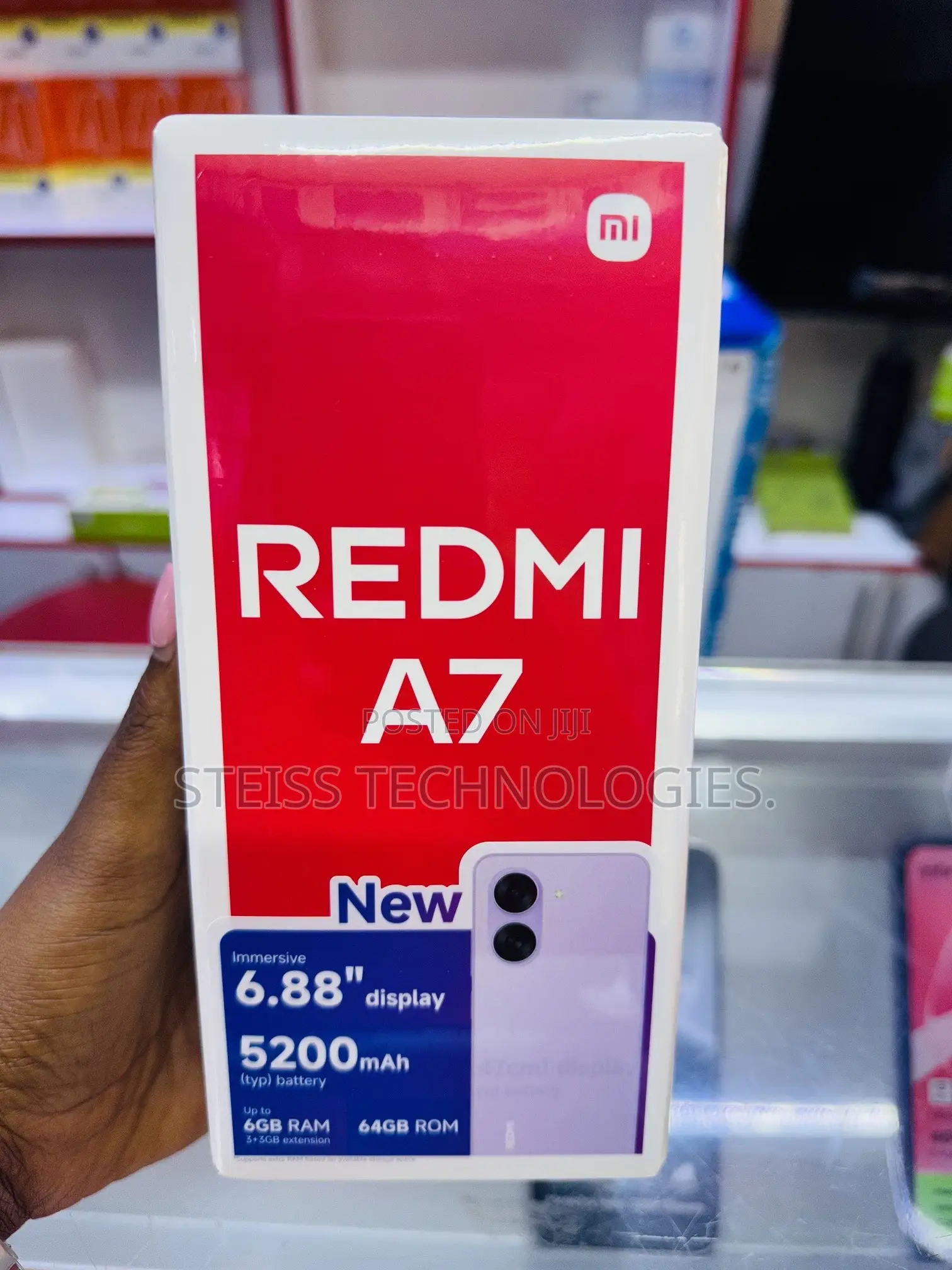 New Xiaomi Redmi 7 64 GB Red