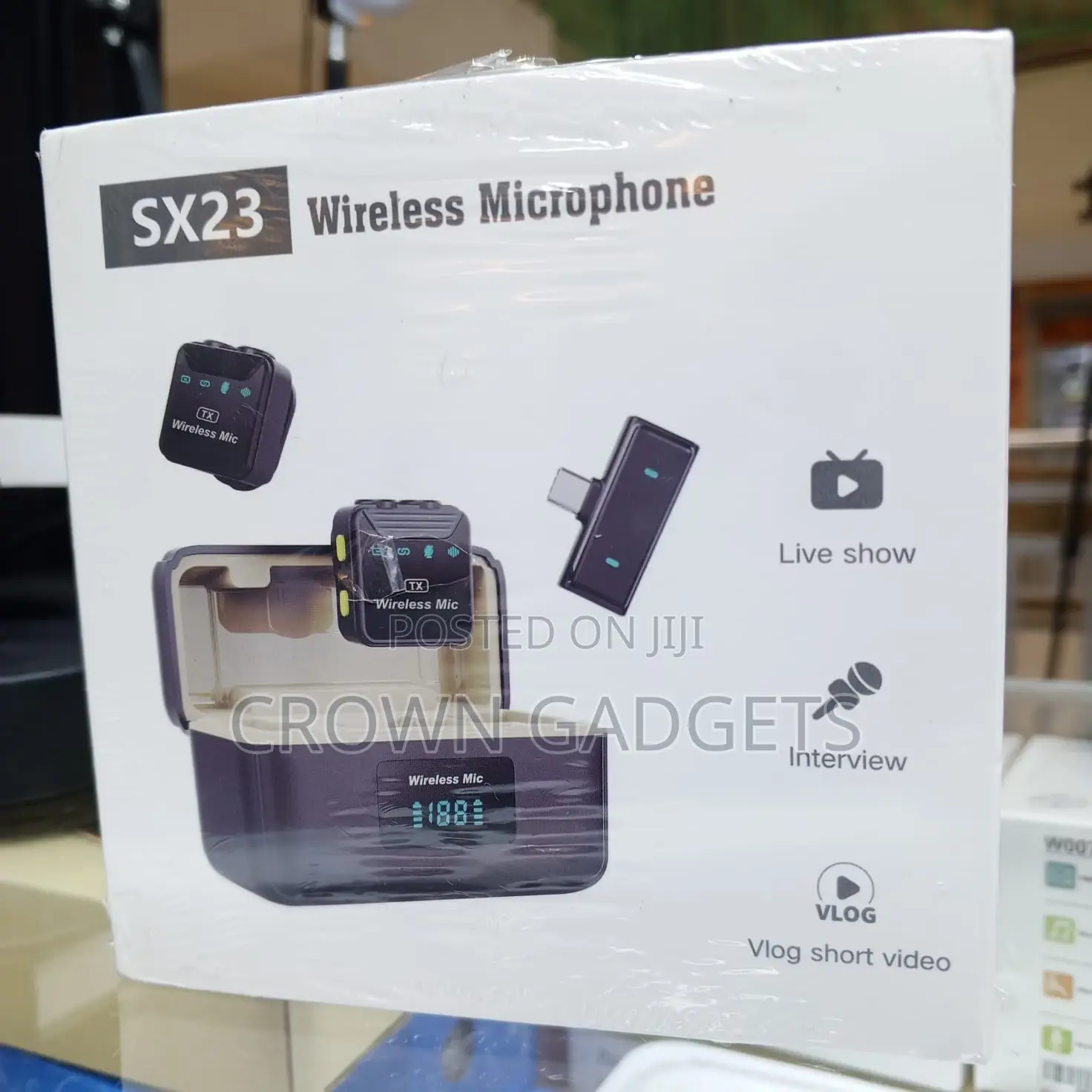 Sx23 Wireless Lavalier Microphone Set