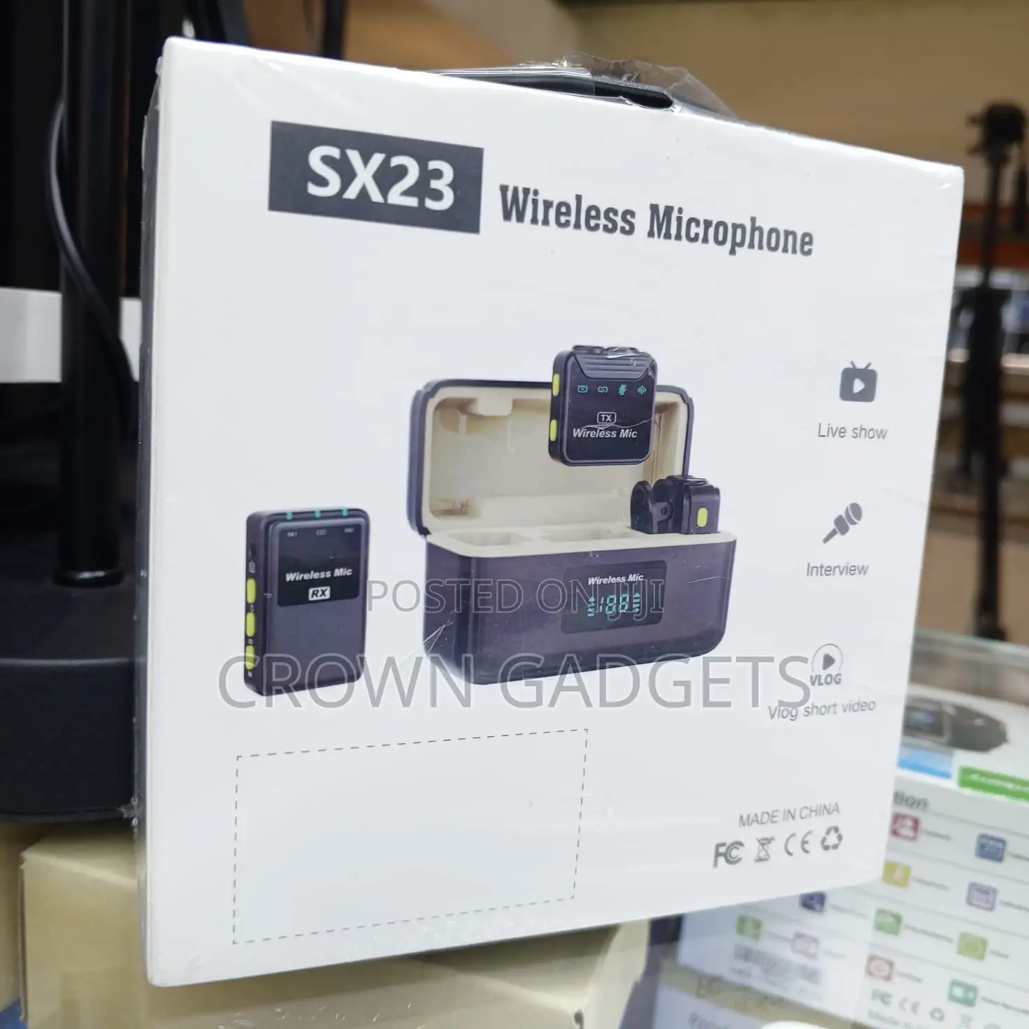 Sx23 Wireless Lavalier Microphone Set