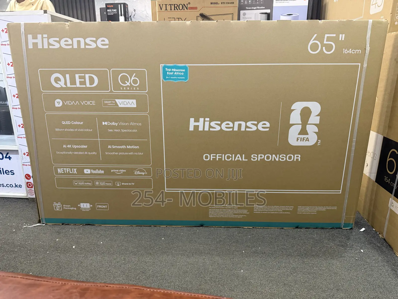 Hisense 65 Inch Qled Smart Tv 65q6q – Stunning Picture and Dolby