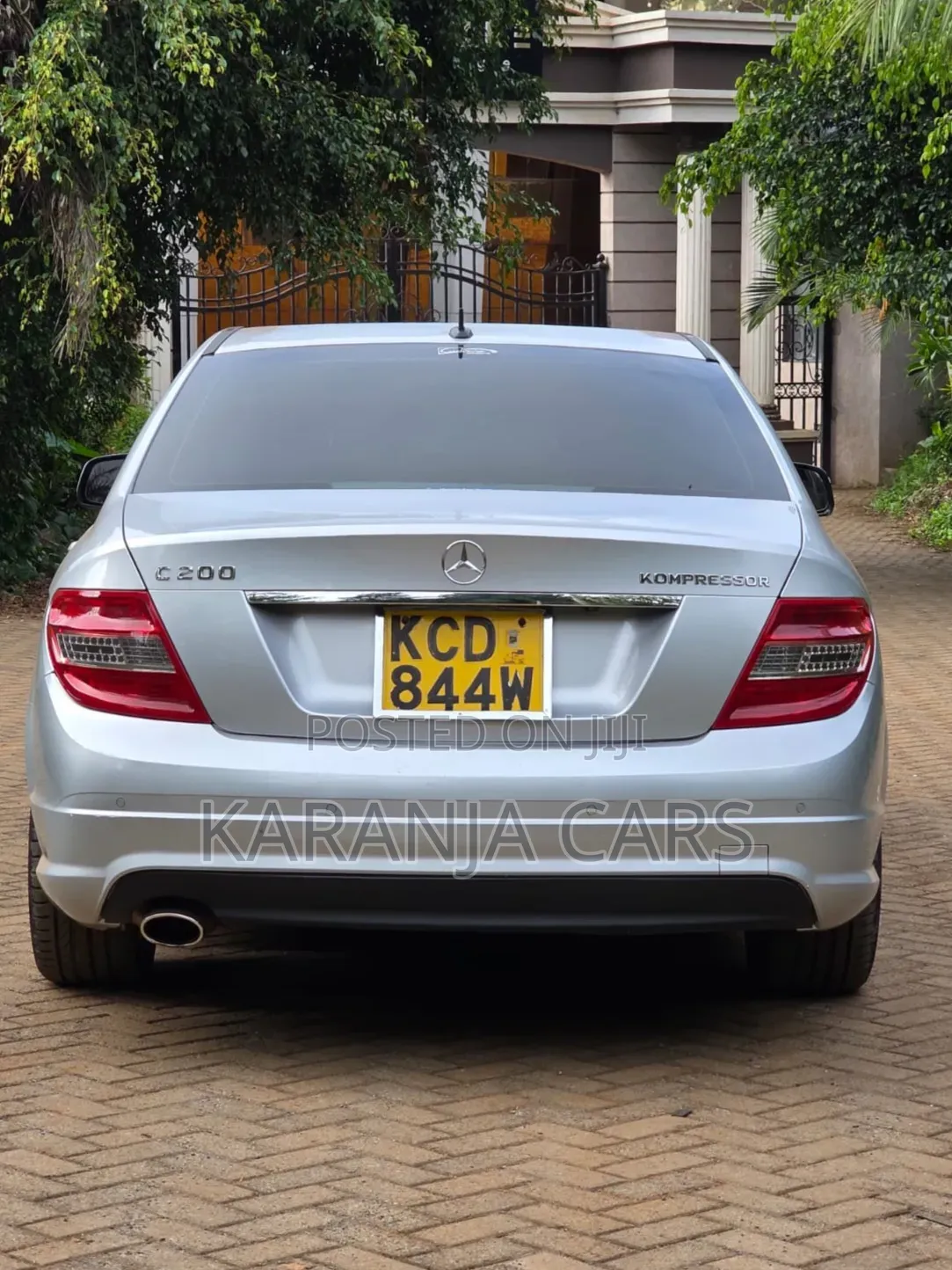 Mercedes-Benz C200 2008 Silver