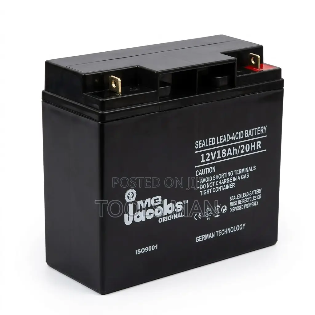12v 18ah Sealed Lead-Acid (Sla) Battery –Jacobs Deep Cycle Reliable