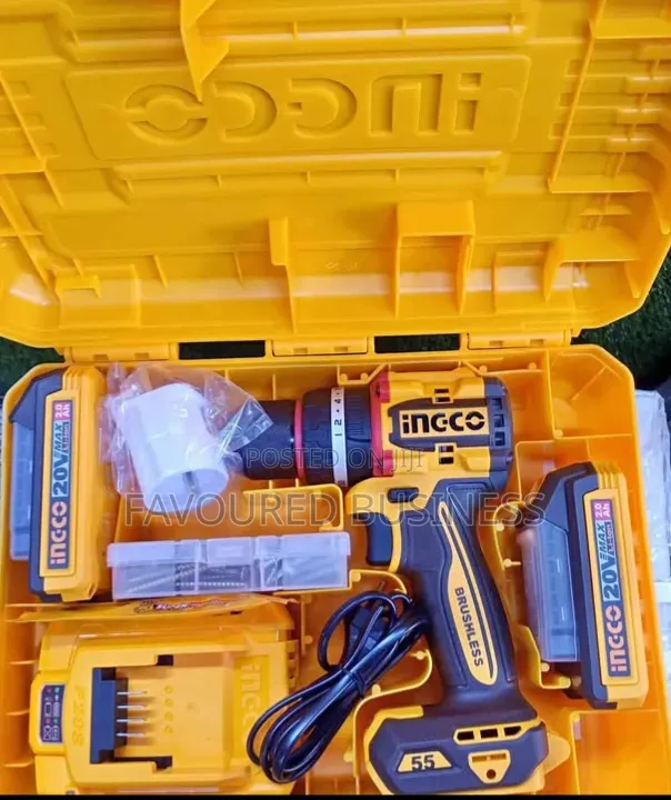 High Valued Ingco 20v Cordlesd Impact /Brushless Impact Drill